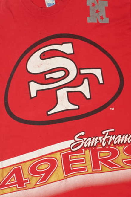 Vintage 1994 Thrashed San Francisco 49ers Tall T-Shirt