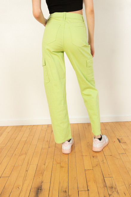 Bright Green Cargo Pants