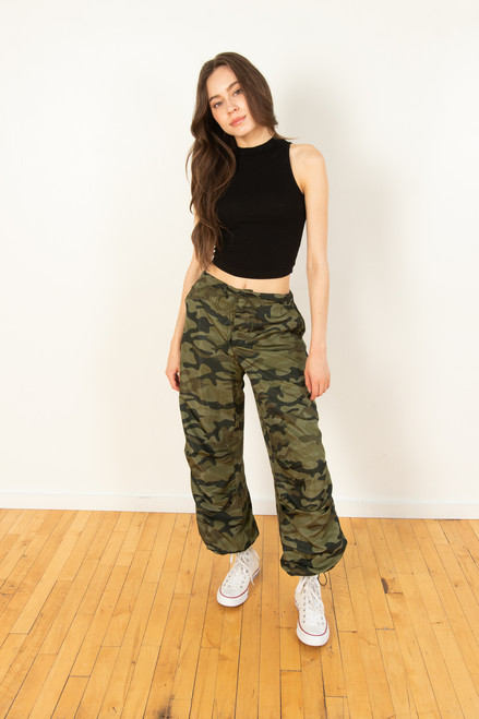 Camo Parachute Pants