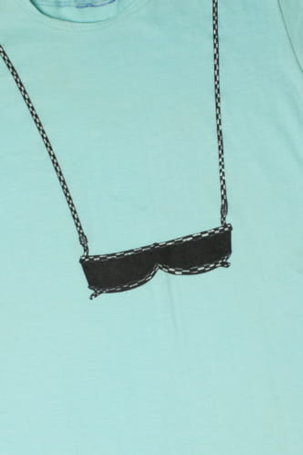 Vintage Sunglasses Chain Graphic T-Shirt