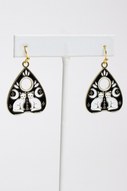 Cat Planchette Earrings