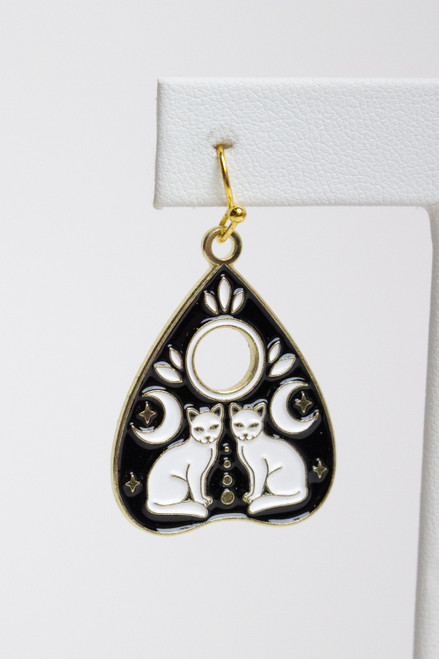 Cat Planchette Earrings