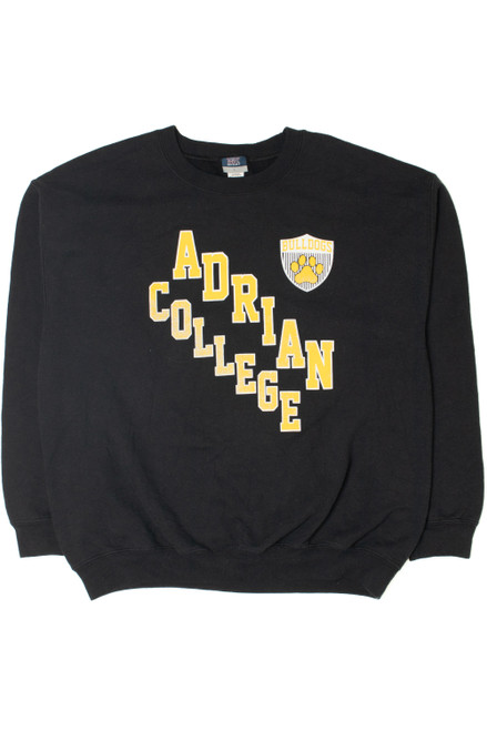 Vintage Adrian College Bulldogs Logo Sweatshirt