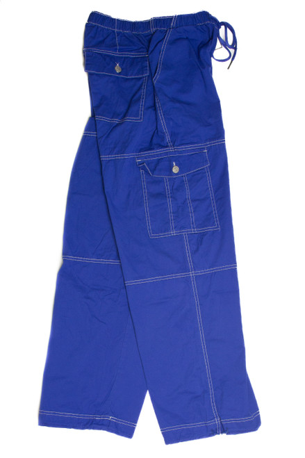Royal Blue Heavy Weight Cargo Joggers