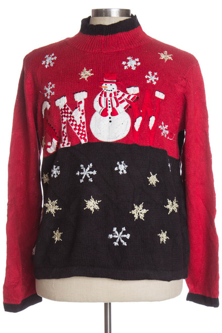 Red Ugly Christmas Pullover 36731