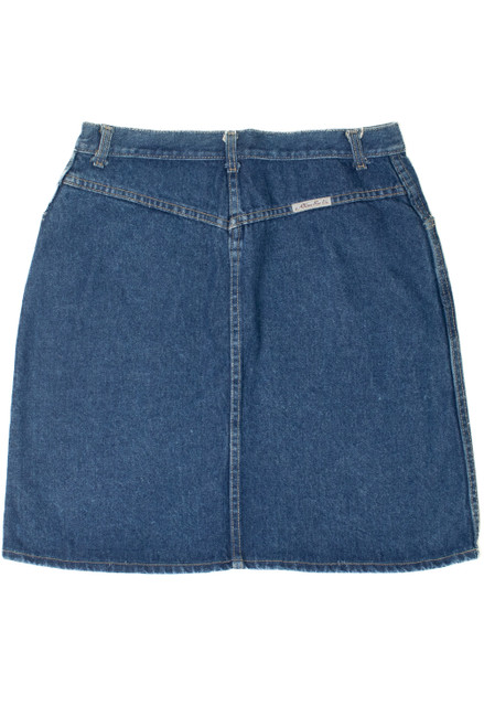 Vintage A Time For Us Denim Mini Skirt