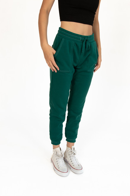 Botanical Green Carpenter Joggers