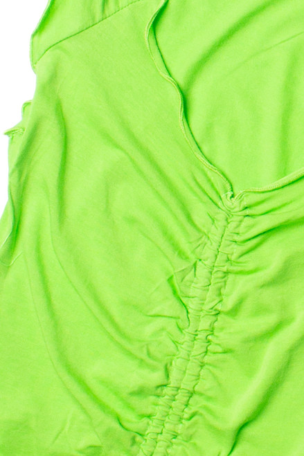 Green Apple Center Ruched Tee