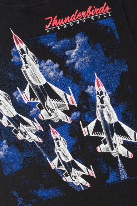 Vintage 1992 "Thunderbirds" United States Air Force T-Shirt