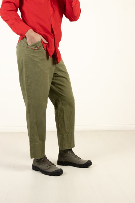 Vintage Olive Scout Pants (1980s)