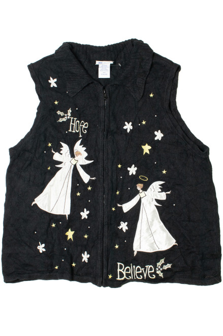 "Hope" "Believe" Ugly Christmas Vest 61402