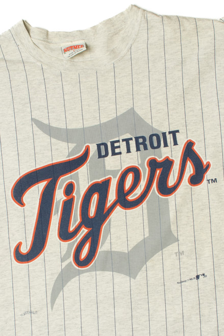 Vintage Detroit Tigers MLB Baseball Single Stitch T-Shirt