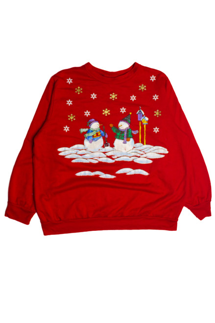 Snowman Ugly Christmas Sweatshirt 62143