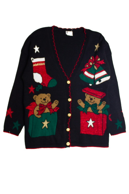 Holiday Time Ugly Christmas Cardigan 62151