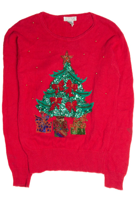 Vintage Red Ugly Christmas Sweater 59876