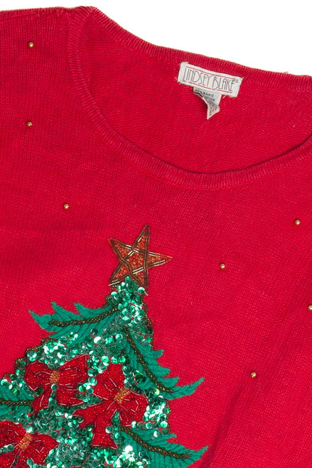 Vintage Red Ugly Christmas Sweater 59876