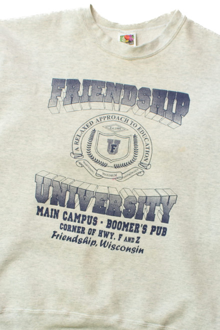 Vintage Friendship University Sweatshirt (1990s)