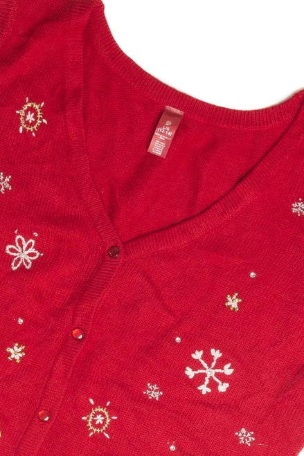 Vintage Red Ugly Christmas Vest 60842