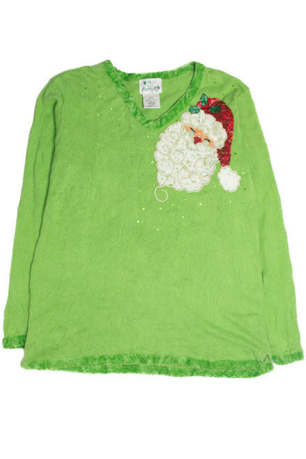 Vintage Green Ugly Christmas Sweater 60846