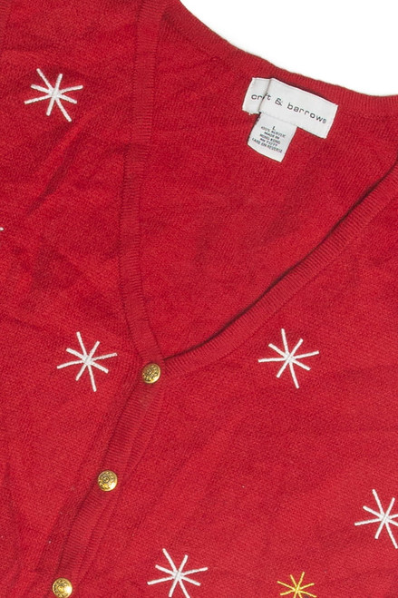 Vintage Red Ugly Christmas Vest 60854