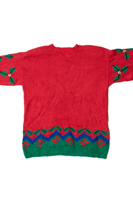 Christmas Tree Sleigh Ugly Christmas Sweater 62184