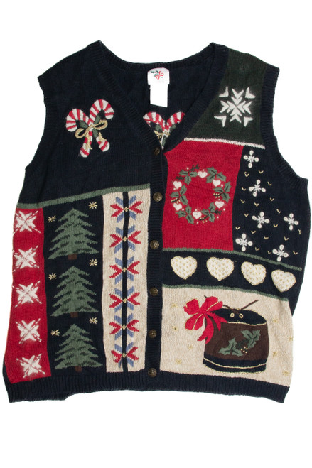 Vintage Ugly Christmas Vest 60912