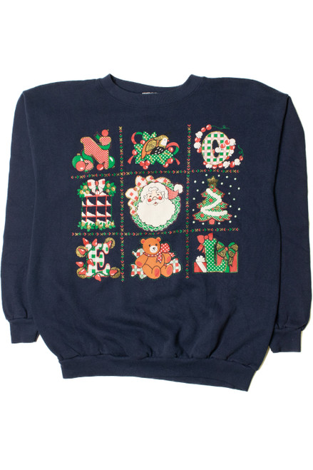 "Noel" Ugly Christmas Sweatshirt 62211