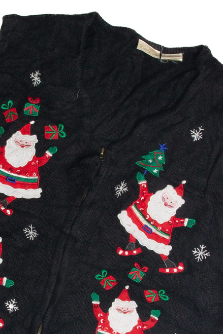 Vintage Black Ugly Christmas Vest 60972