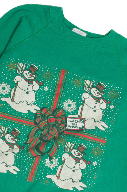 Vintage Green Ugly Christmas Sweatshirt 60993