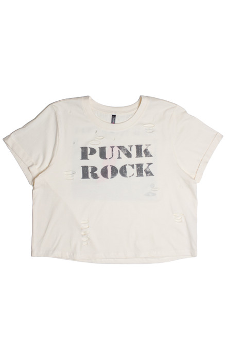 Distressed Punk Rock Tee