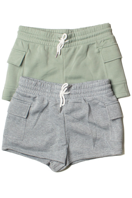 Fleece Cargo Shorts