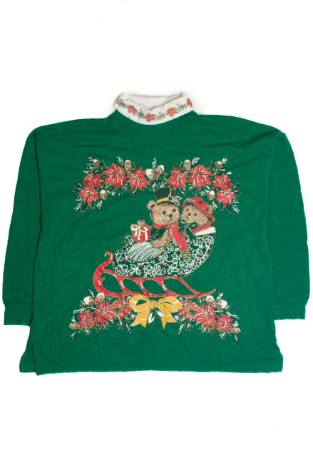 Vintage Green Ugly Christmas Sweatshirt 62276