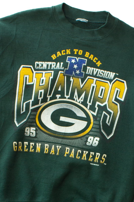 Vintage Packers Back To Back Champs Sweatshirt (1996)
