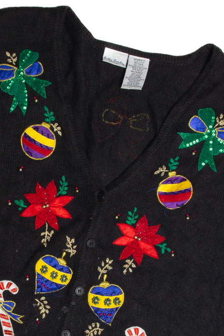 Vintage Black Ugly Christmas Vest 62300