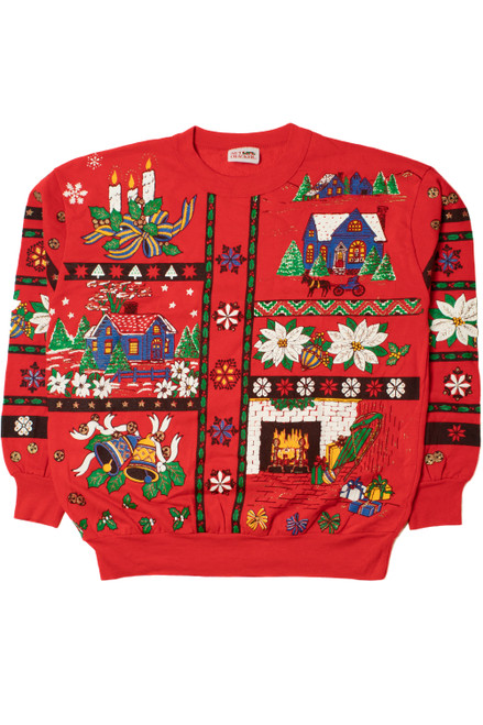 Holiday Homes Ugly Christmas Sweatshirt 61504
