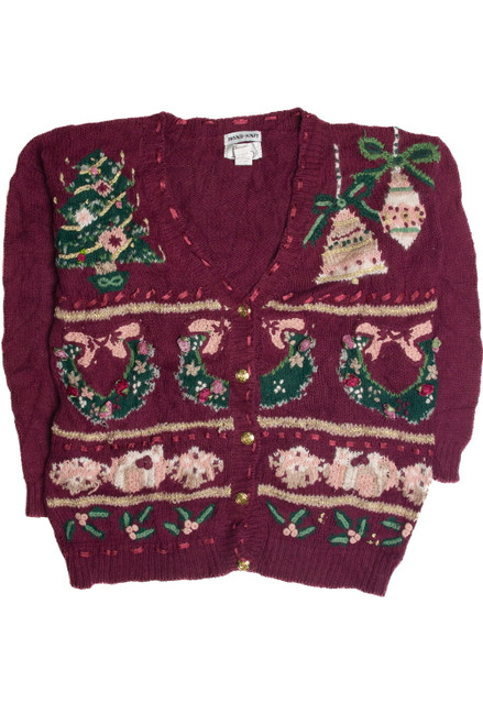 Vintage Ugly Christmas Cardigan 62331