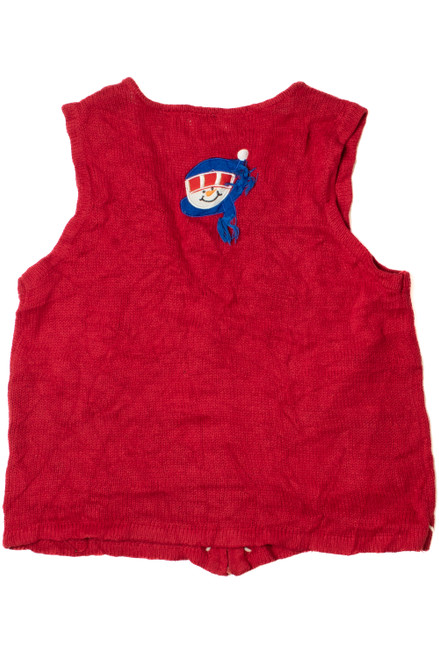 Happy Snowmen Ugly Christmas Vest 61541