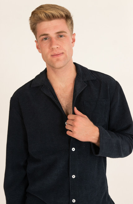 Long Sleeve Corduroy Shirt