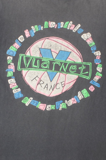 Vintage "Spike, Dig, Or Die!" Vuarnet France Volleyball T-Shirt