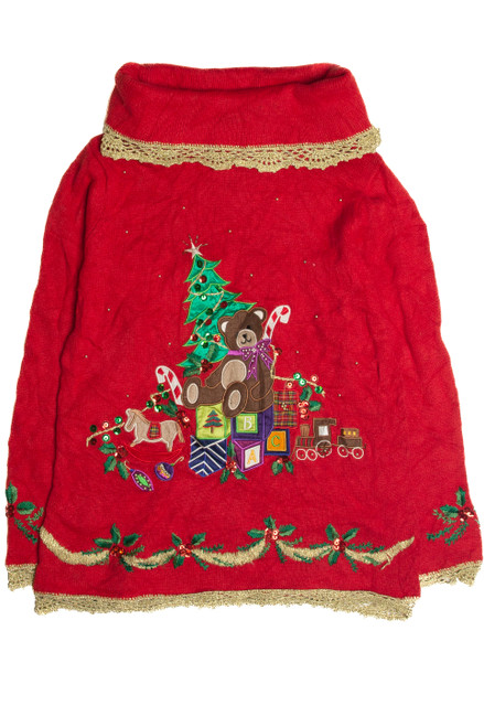 Vintage Red Ugly Christmas Sweater 62415