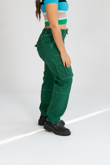 Drawstring Cargo Joggers