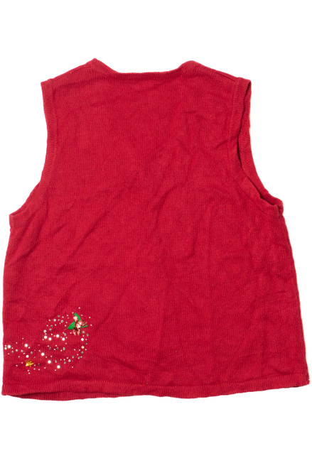 Snowy Sequins Ugly Christmas Vest 61595