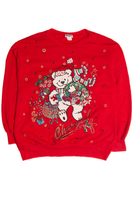 Vintage Red Christmas Sweatshirt 62499