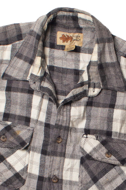 Vintage Gray Field N' Forest Flannel Shirt