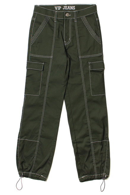 Contrast Seam Cargo Joggers