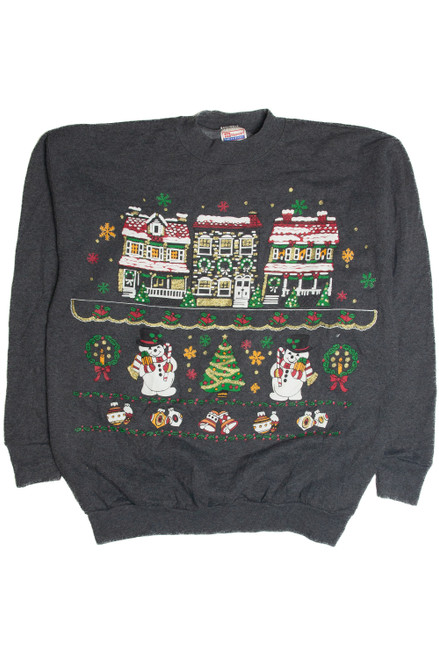 Gray Ugly Christmas Sweatshirt 62565