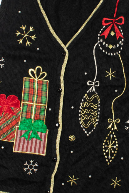 Presents & Ornaments Ugly Christmas Vest 61628