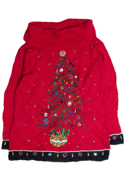 Vintage Red Ugly Christmas Sweater 62606