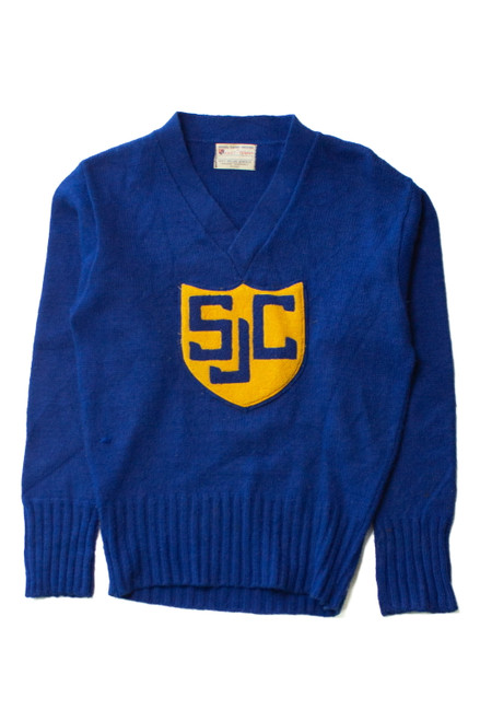Vintage SJC Shield Sweater (1960s)