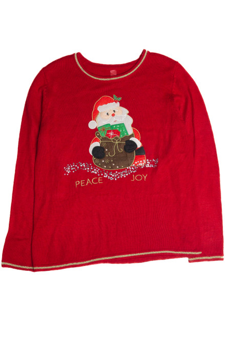 Vintage Red Ugly Christmas Sweater 62653